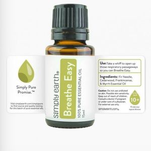 Simply Earth Breathe Easy Essential Oil Blend